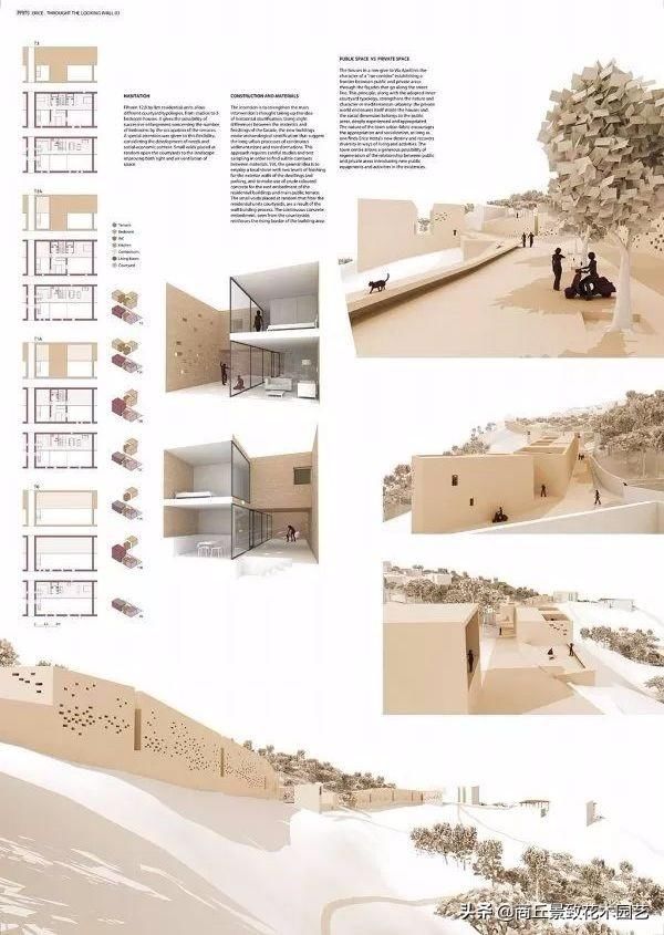 园林景观建筑设计图纸排版、布局图纸-附排版t253725253725lt3737t方案图片