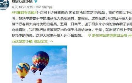 游客哄抢展览花事件始末 游客为什么哄抢展览