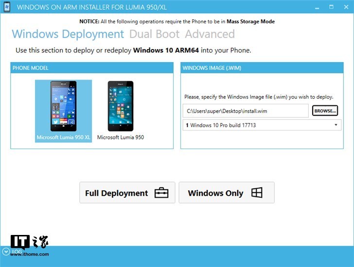 微软Lumia 950\/XL一键快速安装Win10 ARM