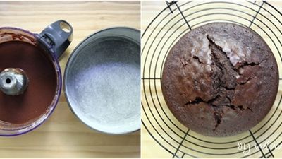 卡布里杏仁巧克力蛋糕