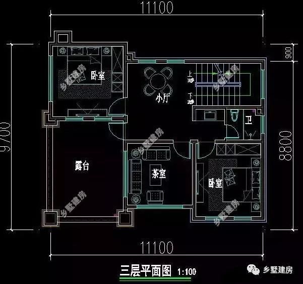 看了这4栋面宽11米的别墅，村长直呼:这不是为我量身打造的么