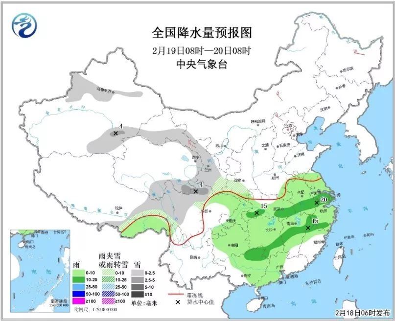 注意!又要降温了!不只是我们过年走亲戚，雨雪冷空气也来拜年啦