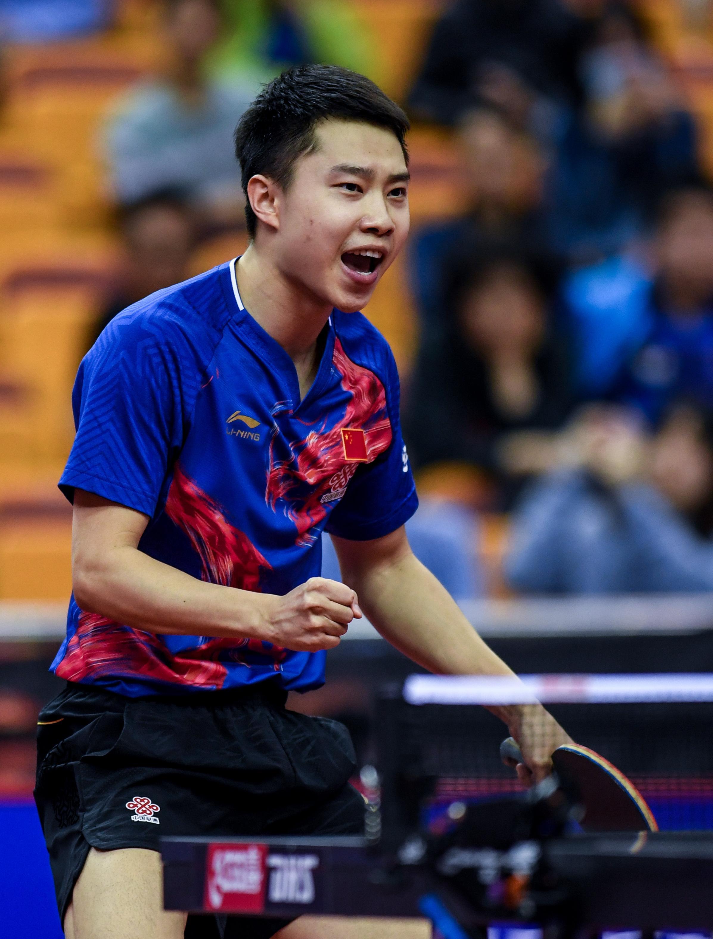 乒乓球--世乒赛直通赛:许昕不敌于子洋