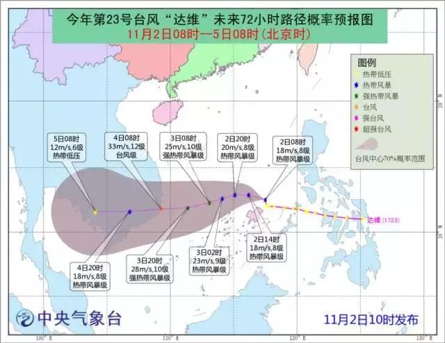 刚刚,第23号台风 达维 生成了!对厦门新一波冷