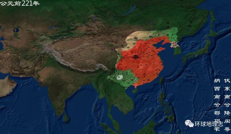 中国38亿年来的数次海陆变迁!