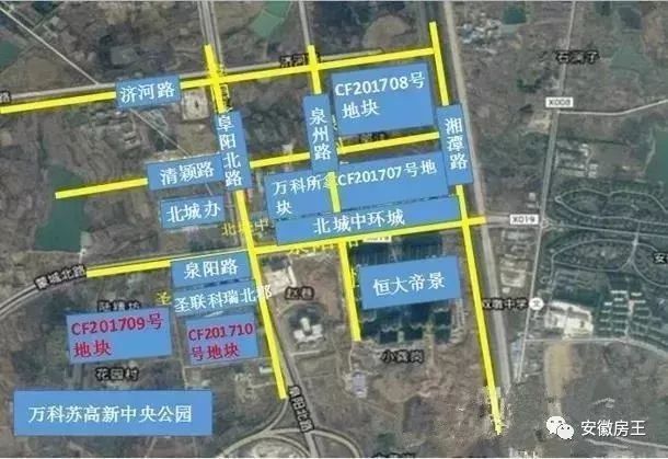 合肥供地计划出炉!北城爆发，398亩钻石地或掀“碧万之争”!群力