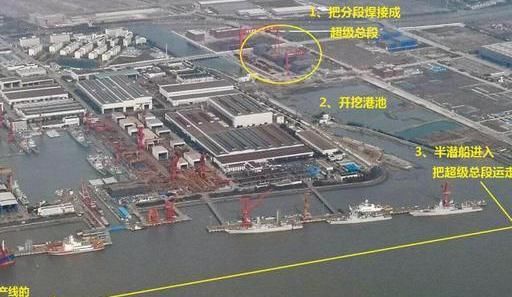 特大好消息!003航母41米巨型分段合拢 整体建
