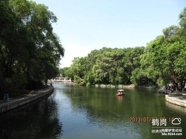 游佳木斯杏林湖公园