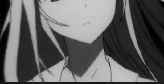 抖音动漫遮脸素材合集:半遮脸黑白彩色动漫素