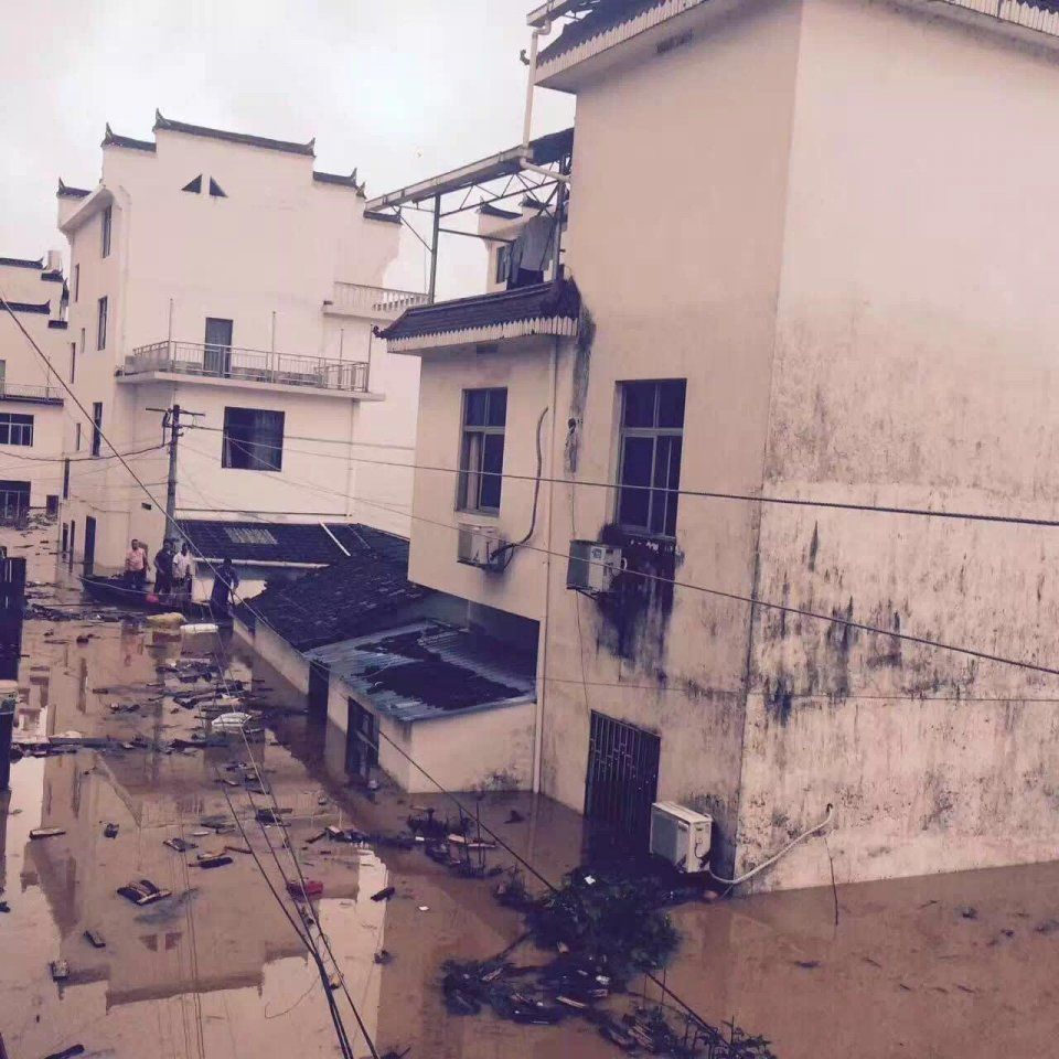 强暴雨后的婺源,遭百年不遇洪水居然还这么美!