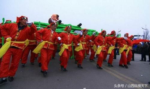 山西春节民间传统习俗-社火，民间最热闹的狂欢节