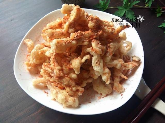 哪些菜适合放椒盐 t01303bfefa75c98484.jpg
