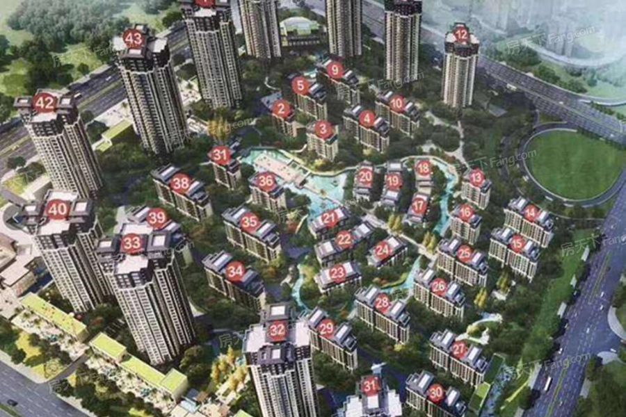 南充超高人气楼盘 绿地凤垭城 VS 阳光·一品江城