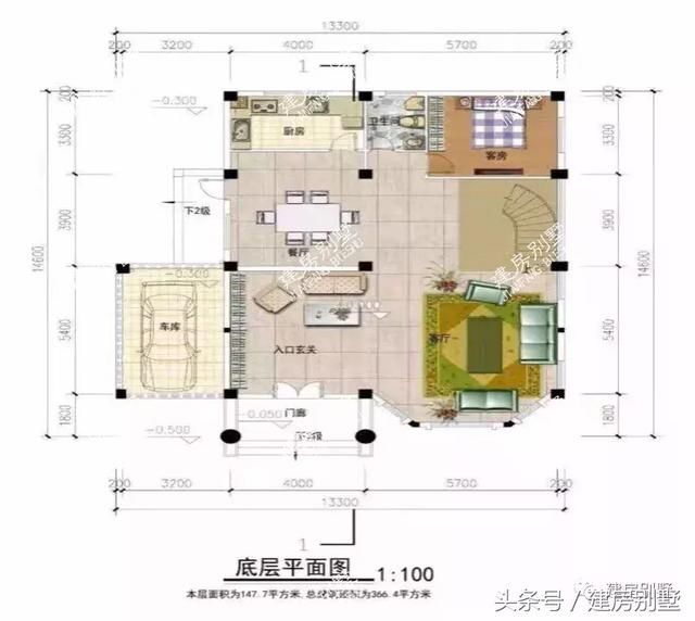 农村实拍三层经典建成别墅，夕阳都被它美醉了