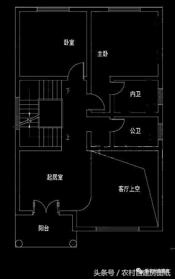 面宽8米的比例宅基地建房,6款图纸图纸经典,让cad量别墅农村取图片