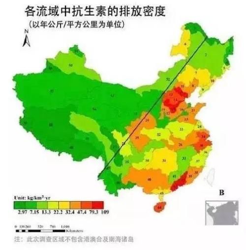 中国抗生素污染地图曝光 触目惊心!