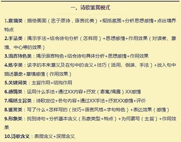 太保密!语文答题技巧笔记遭疯抢,原来这才是拿