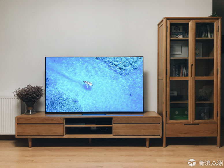 #初来乍到#索尼A8F 65寸旗舰OLED电视开箱
