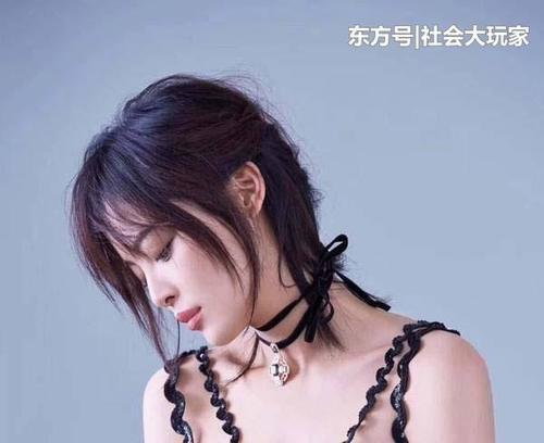 辛芷蕾主流看腻了?今年微卷是发型,杨幂赵丽堆糖短发图片