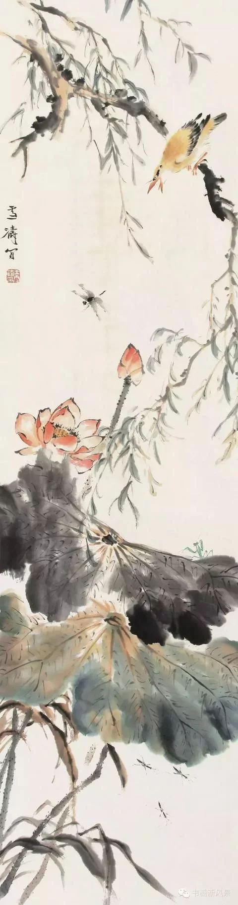 王雪涛画荷精品30幅北京名士画院_屺庄_新浪博客