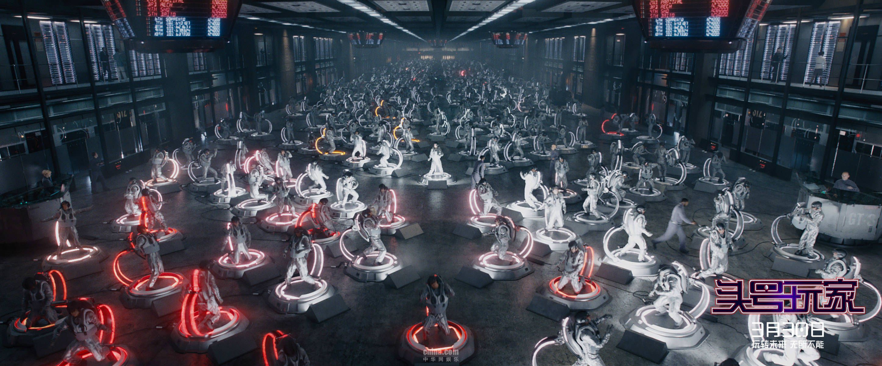 《头号玩家》终极预告海报 全国百场点映29日