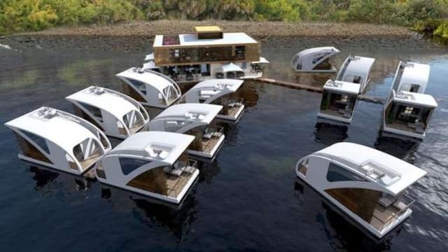 全球建筑，世界上5个豪华的漂浮酒店，有钱我一定去