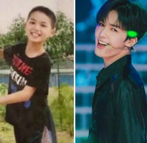95后小花小生纯天然童年照,易烊千玺最逆袭,王