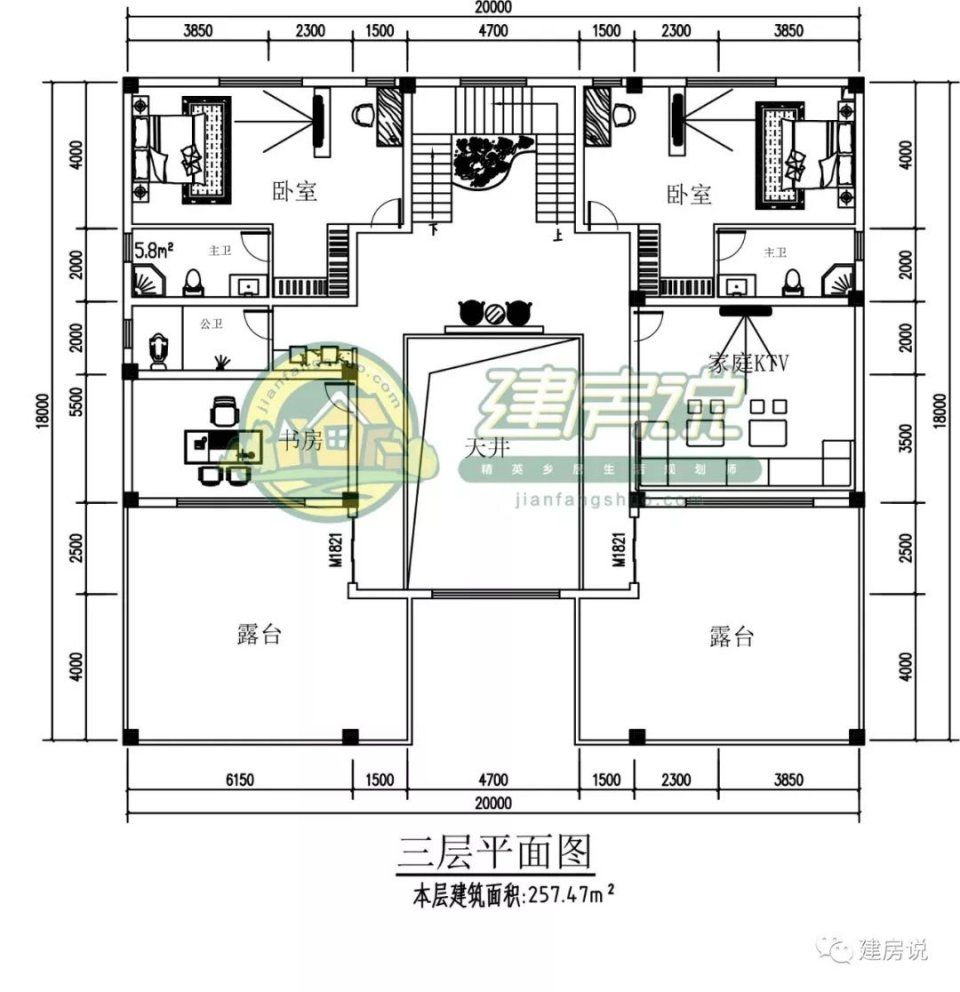 有品位的新中式别墅，农村富贵人家都这样建，财源广进!