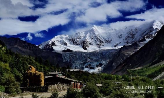 西藏波密县玉普乡的米堆村，绝美世外桃源