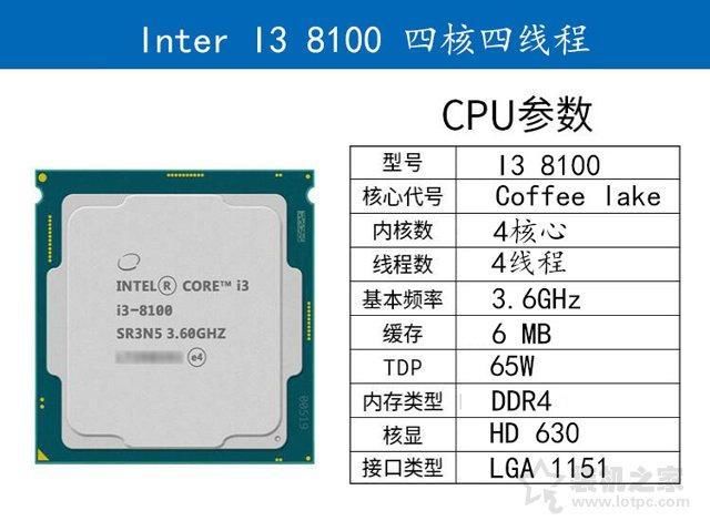 i3-8100搭配H310C核显攒机配置推荐 全面支持