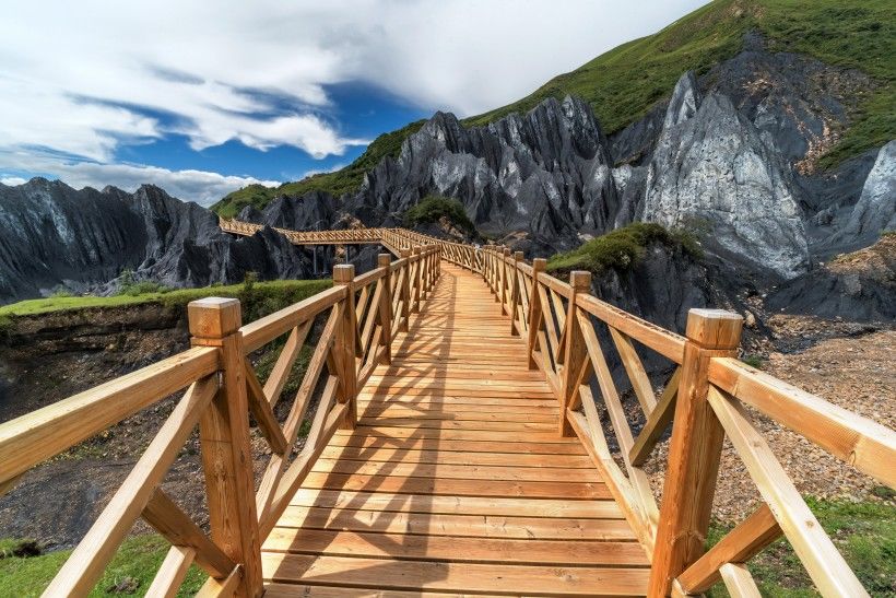 微末摄影:墨石公园风景