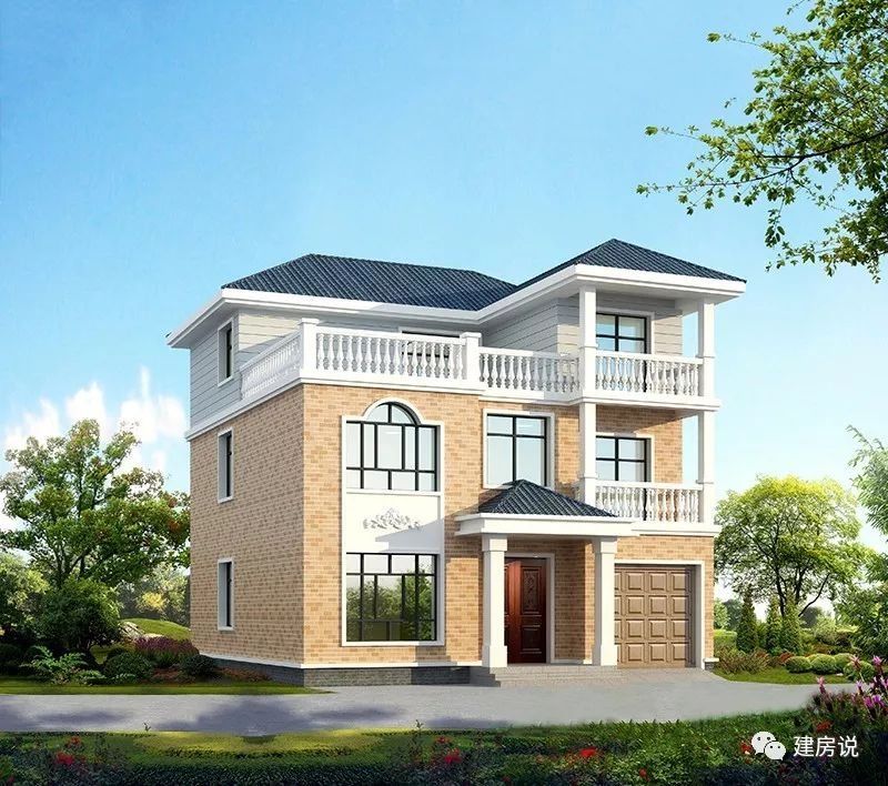 10款乡村自建别墅户型，农村建房首选，最后一套还带实景图