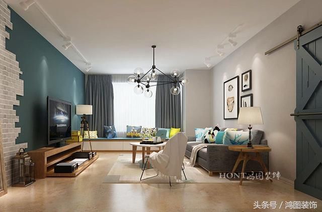 烟台华润凯旋城93北欧风装修 简单的小美好