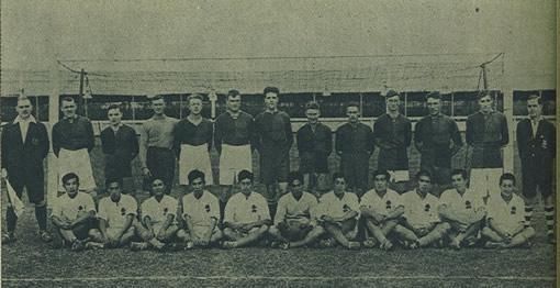 老照片:从1917年开始,日本足球队逢中不胜持