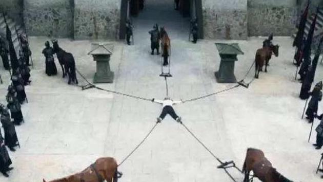 嫪毐入宫以后,赵姬不但对他死心塌地,还说了一