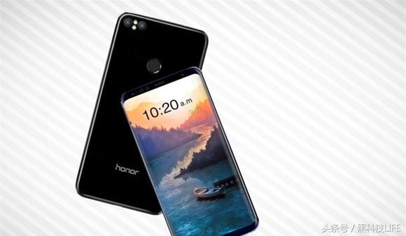 华为荣耀V11概念设计图,前后双摄,支持无线充电