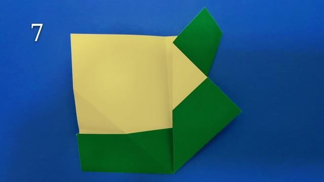 折纸磁力飞机图纸折法教程,一款飞出去能自动