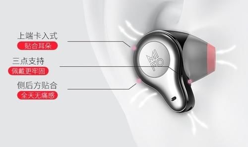 蓝牙无线半入耳耳机