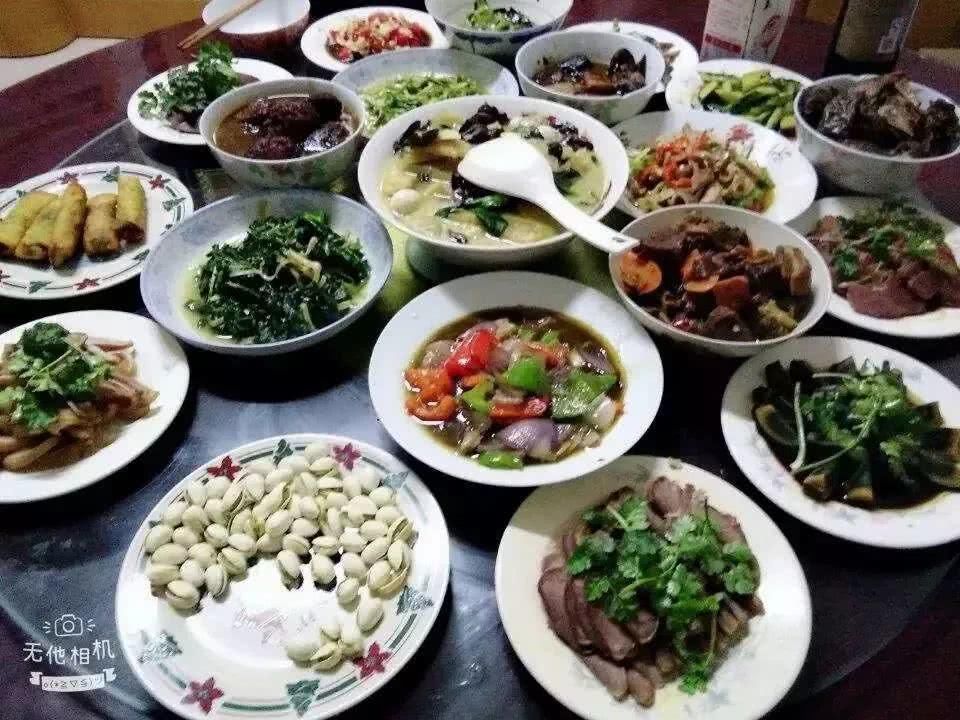 年夜饭|快来看看各地晓庄陶子的饭桌