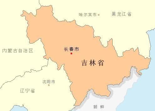 吉林省地图和介绍