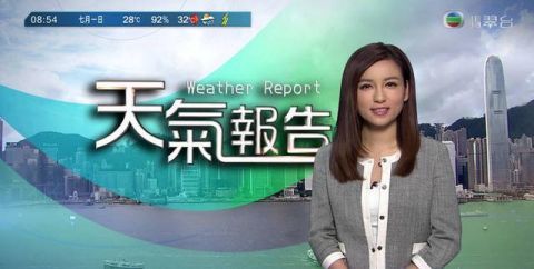 这位TVB美女小花,担当新闻女主持,网民呼:又有