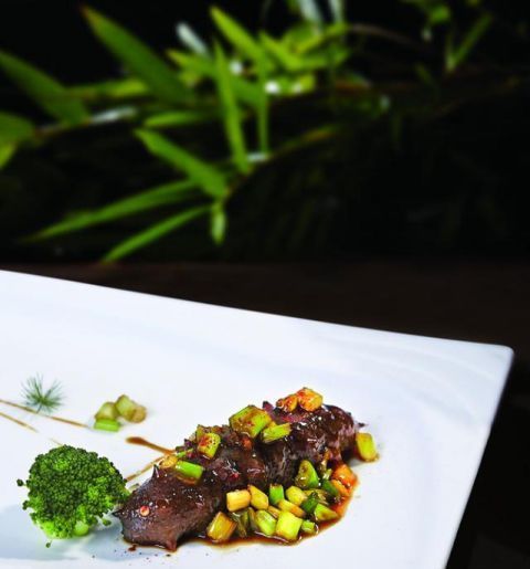 骆驼鲁菜《葱烧海参》v骆驼工艺附海参的发制方经典麦玉米油怎么样图片