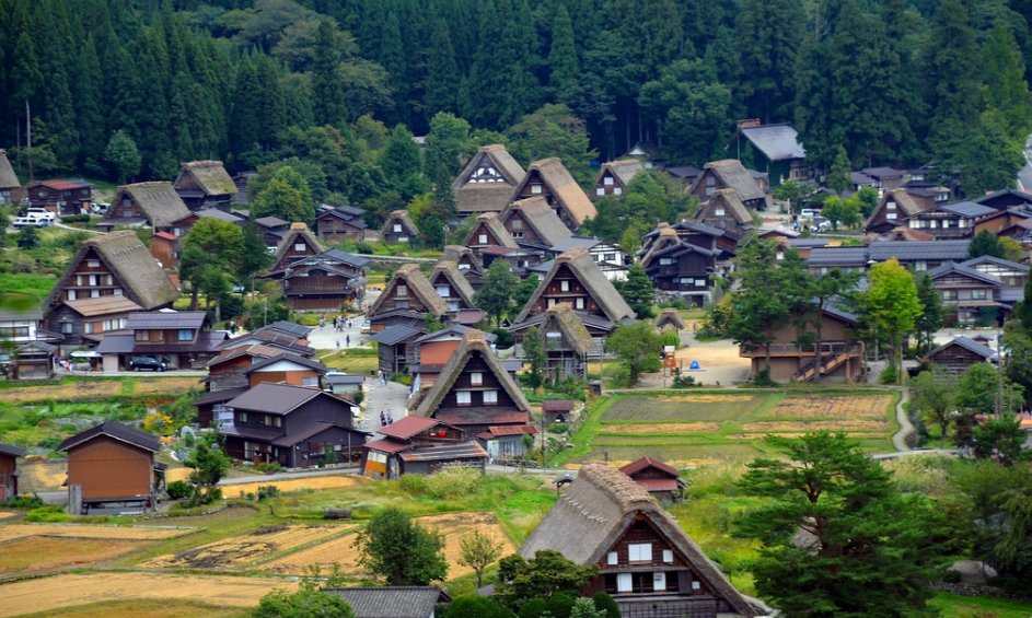 逛完韩国农村再逛日本,两者的差距有些远