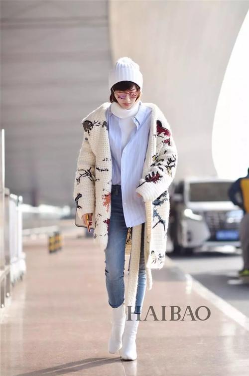 年后回来穿什么?19年开春花毛衣才最好看!