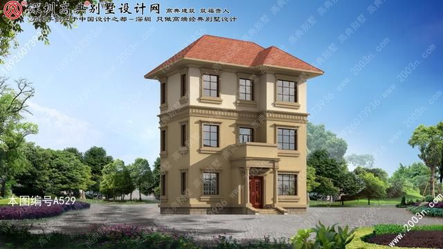农村两层有山有水的环境小楼也可以很好看