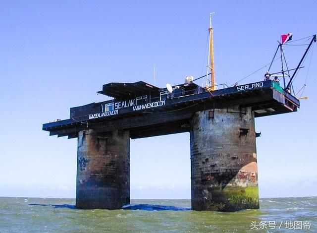 比梵蒂冈还小建立在沉船上的“国家”，5000元让你成为贵族