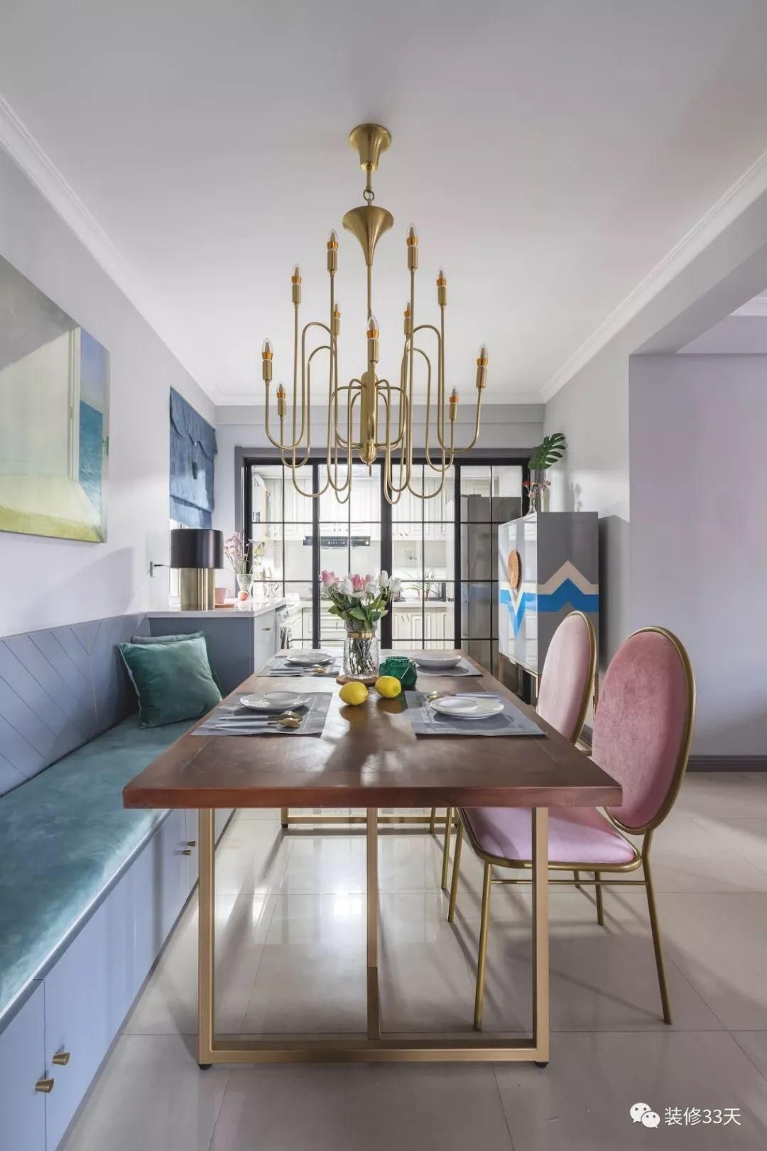 13万将110平老房改成轻奢混搭住宅