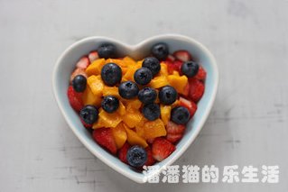 牛油果酱水果沙拉