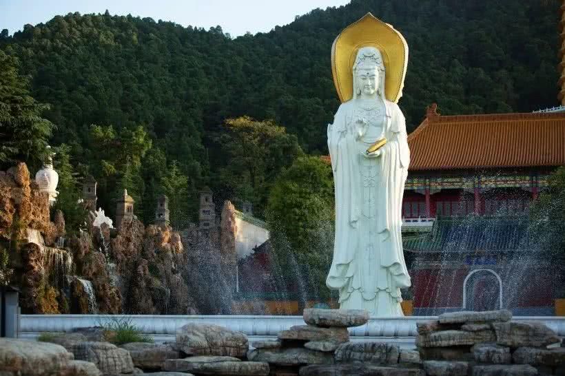 河南洛阳宜阳灵山寺风景图片