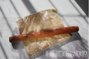 斑斓榴莲芝士蛋糕